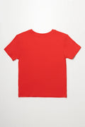 Avengers Short Sleeve T-Shirt Red (2)