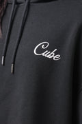 Crop Hoodie Black (3)