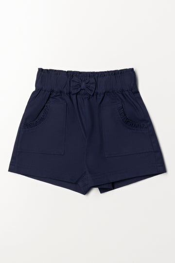 Twill Shorts Navy