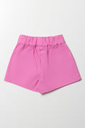Twill Shorts Pink (2)