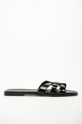 Knot Mule Sandals Black (1)