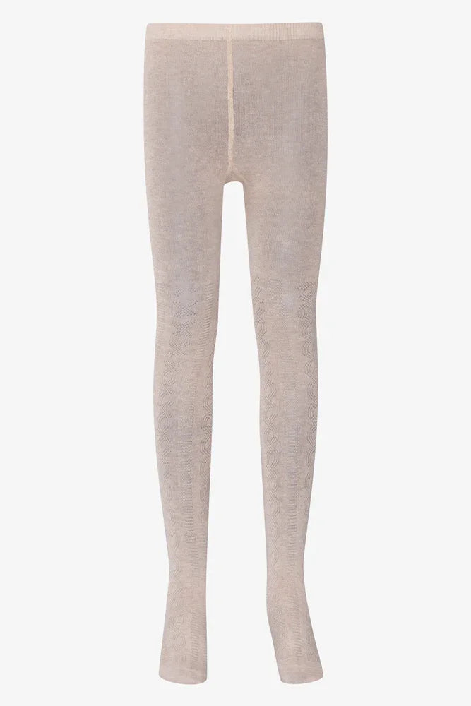 2 Pack Tights Dark Red And Natural (1)