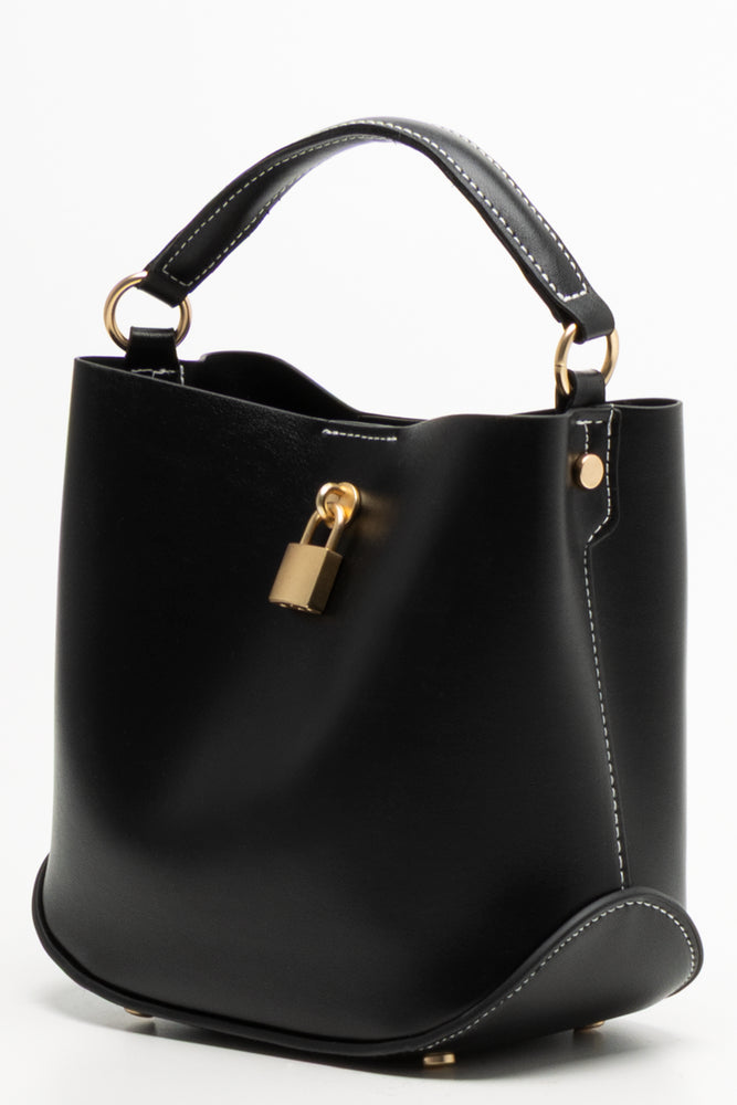 Mini Bucket Bag Black