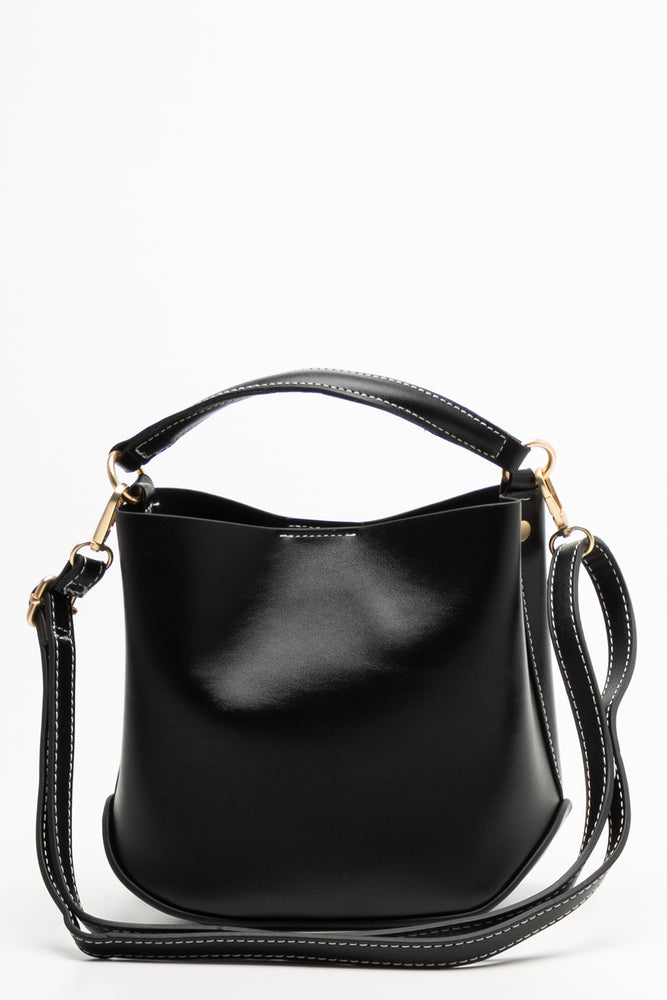 Mini Bucket Bag Black (2)