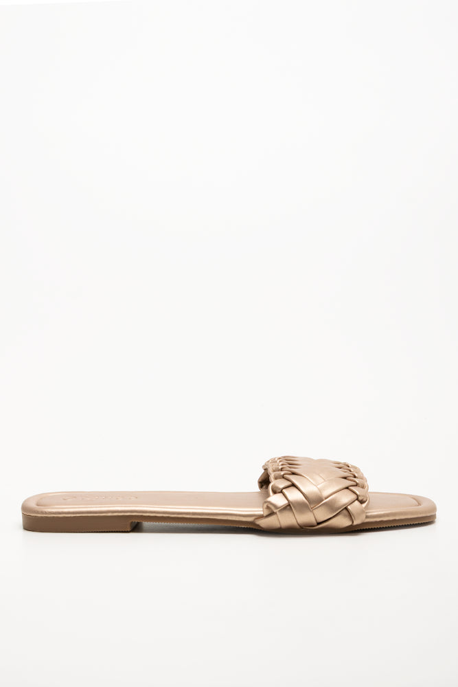 Weave Mule Sandal Natural (1)