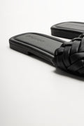 Weave Mule Sandal Black (3)