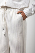 Linen Pin Stripe Pants Stone (4)