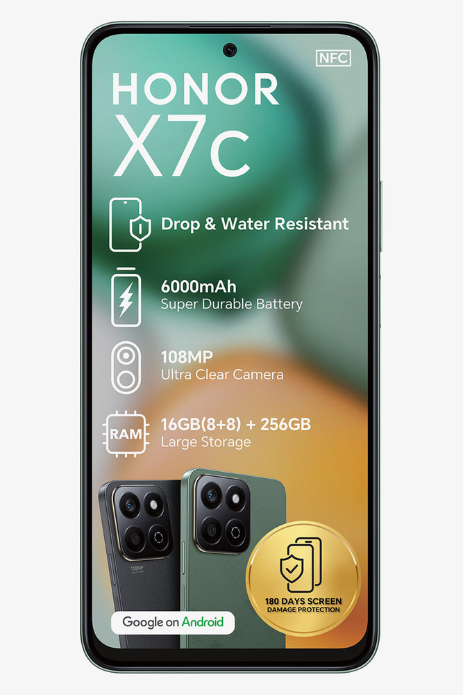 Honor X7C Green