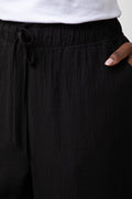Crinkle Pants Black (4)