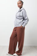 Zip Through Hooded Tracktop Grey (1)