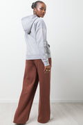 Zip Through Hooded Tracktop Grey (2)