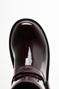 Star Double Strap Boots Burgundy (4)