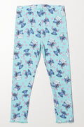Lilo And Stitch Rib Leggings Blue