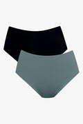 2 Pack Bonded Briefs Green And Black (1)