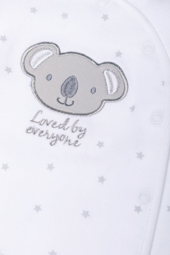 Koala Babygrow White (1)