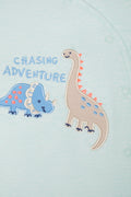 Dinosaur Babygrow Green (1)