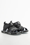Dog Foxing Sandals Grey