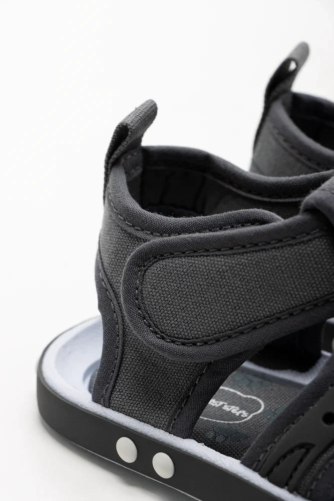 Dog Foxing Sandals Grey (3)