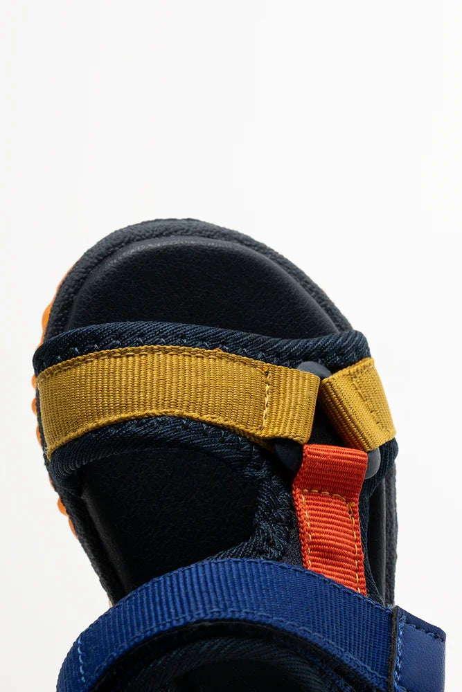Double Strap Velcro Sandal Multi (4)