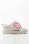 Fur Sneakers White