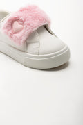 Fur Sneakers White (2)