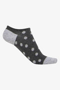 5 Pack Lowcut Socks Black And Grey (2)