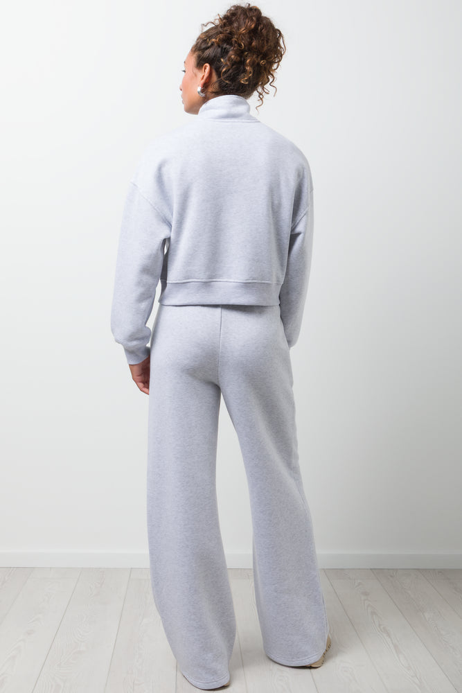 Quarter Zip Tracktop Grey (2)