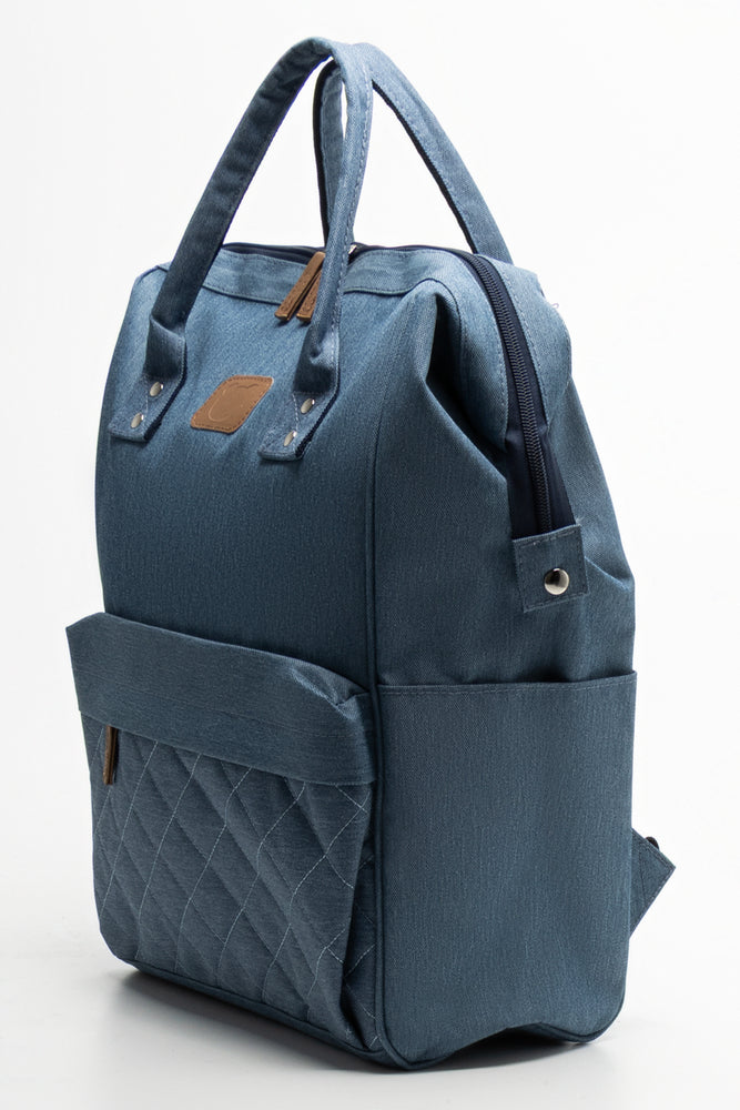Denim Backpack Blue (1)