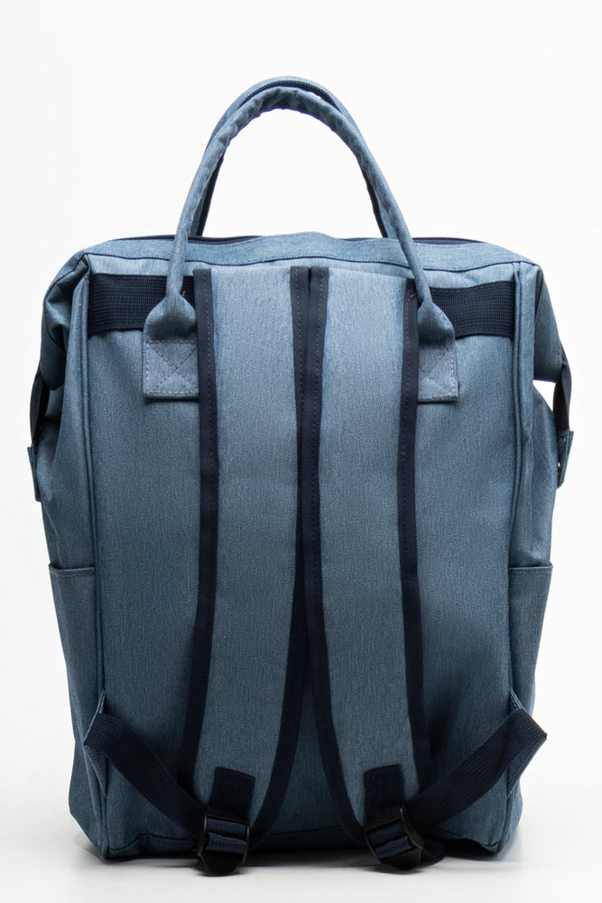 Denim Backpack Blue (2)