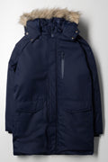 Puffer Parka Jacket Navy