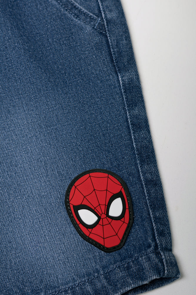 Spider-Man Denim Shorts Blue (2)
