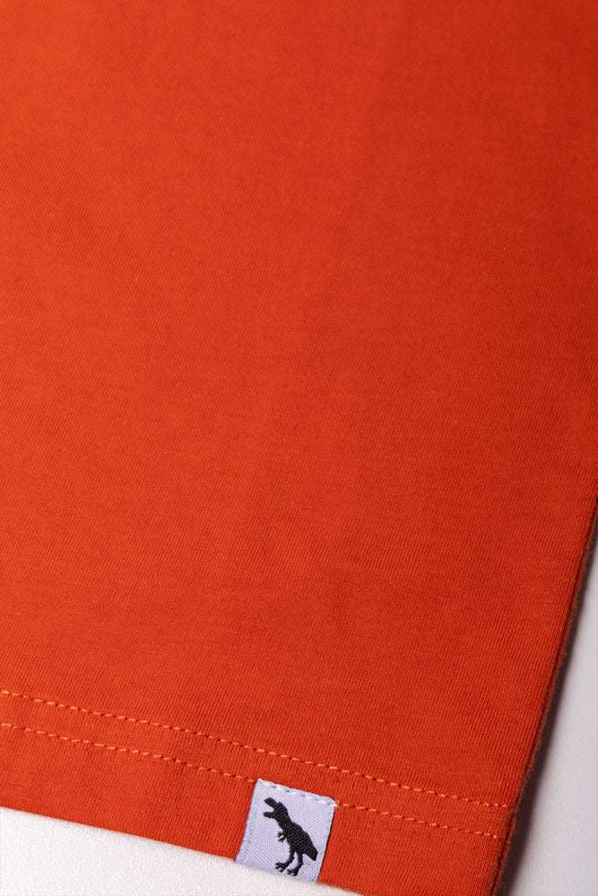 Short Sleeve T-Shirt Orange (2)