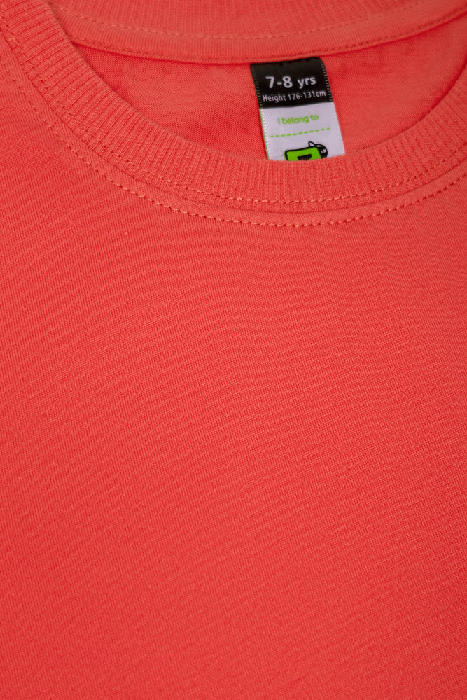 Short Sleeve T-Shirt Coral (1)