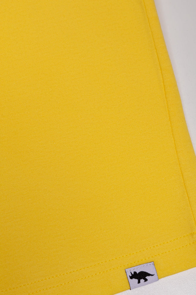 Short Sleeve T-Shirt Yellow (2)