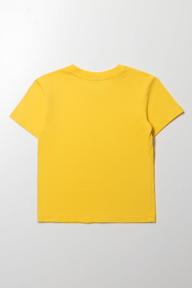 Short Sleeve T-Shirt Yellow (3)