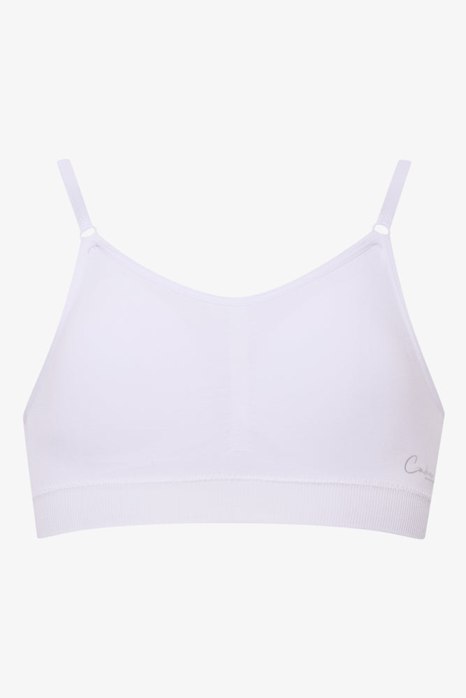 2 Pack Seamfree Bras White (1)