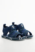 Dog Foxing Sandals Blue