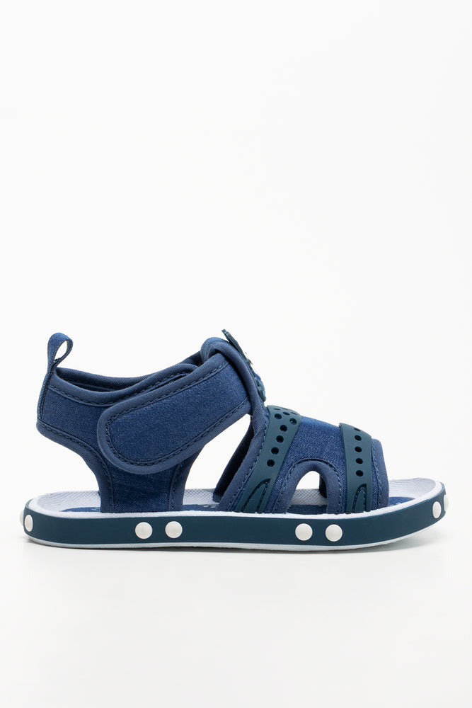 Dog Foxing Sandals Blue