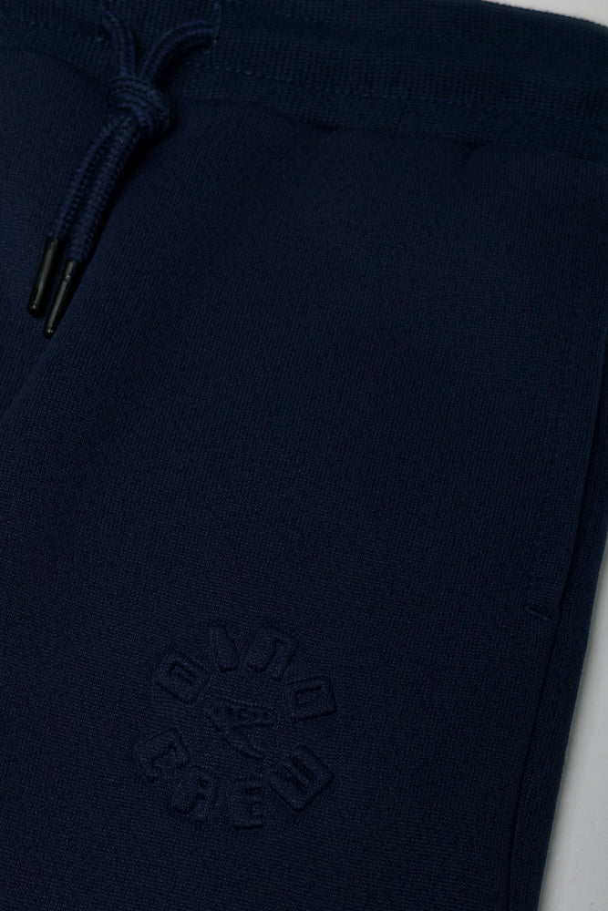 Zip Through Tracksuit Navy