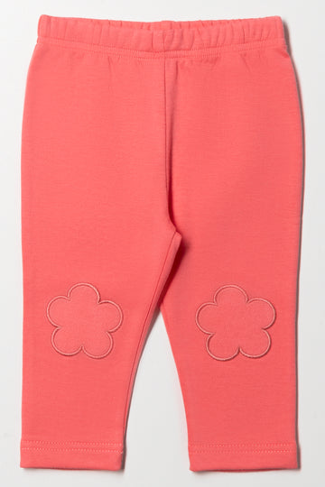 Fleece Leggings Pink