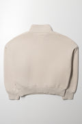 Quarter Zip Tracktop Natural (2)