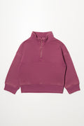 Quarter Zip Tracktop Burgundy