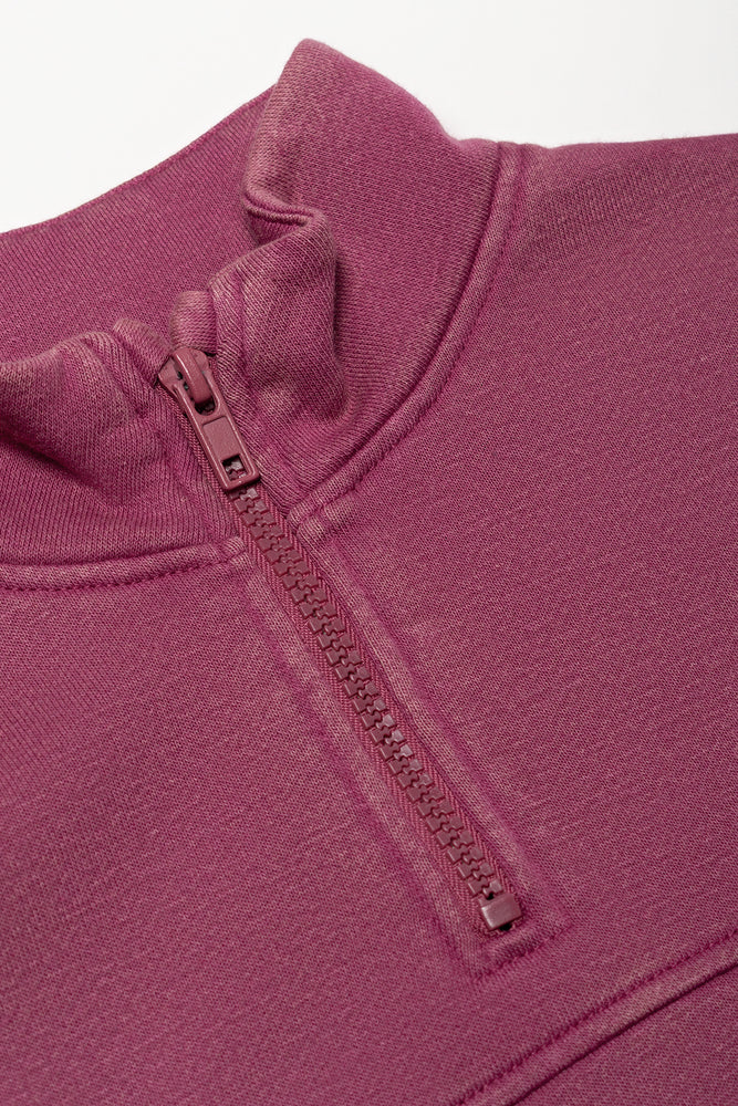 Quarter Zip Tracktop Burgundy