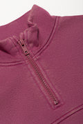 Quarter Zip Tracktop Burgundy (1)