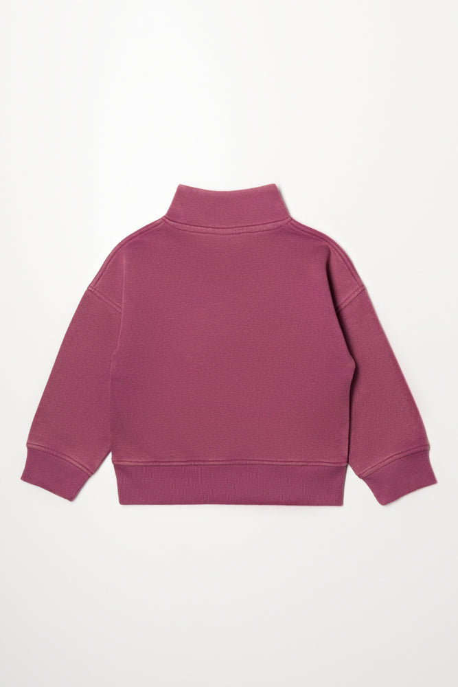 Quarter Zip Tracktop Burgundy (2)