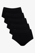 5 Pack Seamfree Briefs Black (1)