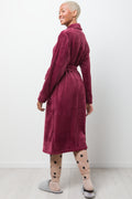 Shawl Collar Gown Purple (2)