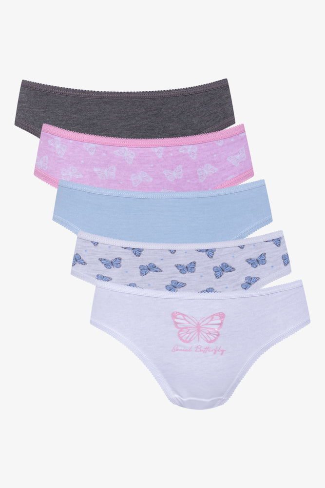 5 Pack Butterfly Bikini Multi