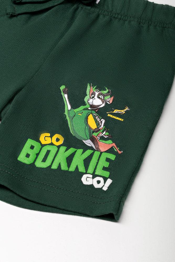 Bokkie Knit Shorts Green (1)