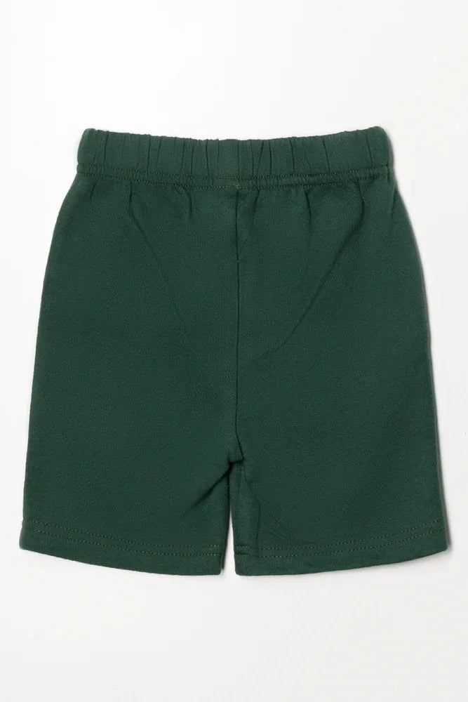 Bokkie Knit Shorts Green (2)
